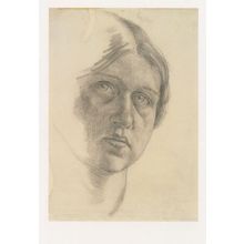 Dora Carrington Artist London Portrait Gallery Painting Postcard