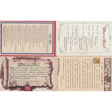 What Is This The Day Man 4x Spiritual Enlightenment Old Postcard s