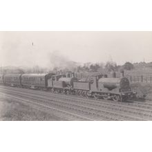 12296 10822 2P Class 2-4-25 Train 1846 Vintage Photo