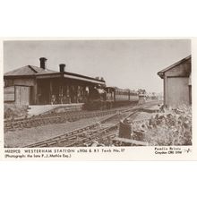 Westerham Tank Train Railway Station in 1936 Postcard