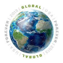 Global Forever International Postage Stamps One PACK OF FIVE Stamps - Scott 4740