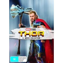 Thor 4 Movie Collection DVD | Thor / Ragnarok / The Dark World / Love & Thunder