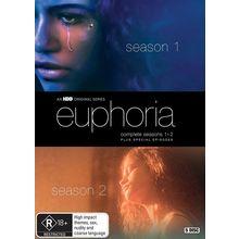 Euphoria: Seasons 1 & 2 DVD | Zendaya | Region 4