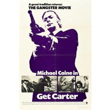 Get Carter (1971)_1 Movie Film Poster Canvas iconic design
