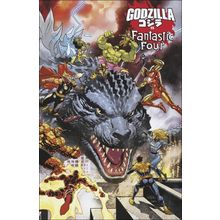 Godzilla vs. Fantastic Four (2025) #1 Marvel Comics Leinil Yu Wraparound Cover