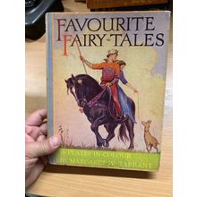 c1930s "FAVOURITE FAIRY TALES" MARGARET TARRANT ARTWORK HARDBACK BOOK (P4)