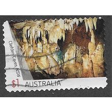 AUS 2017 $1.00 (S/A)'CAVES -CLIEFDEN CAVE' FINE USED (EBID63-895)