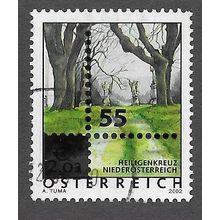 AUT 2005 55c on 203c ' TOURISM' FINE USED (EBID73-248)