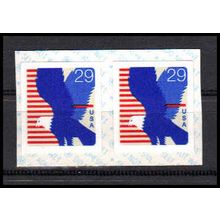 2598 29c Eagle Very Fine MNH Coil Pair PA1255