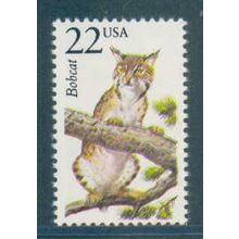 2332 22c Bobcat Fine MNH MA2863 (2)