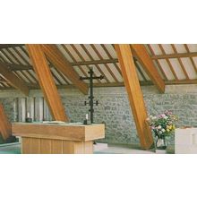 Scargill House Yorkshire The Chapel Loft Vintage Rare Postcard