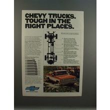 1977 Chevrolet Chevy Trucks Ad - Tough in Right Places