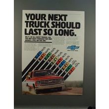 1977 Chevrolet Chevy Trucks Ad - Should Last So Long