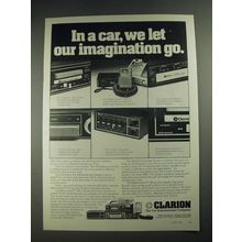 1977 Clarion Mike System CB Radio and Graphic Equalizer Booster Ad