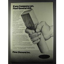 1980 Flow General Inc. Ad - If Any Company Can