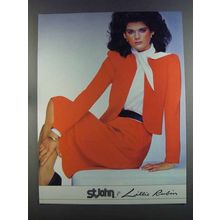 1982 St. John for Lillie Rubin Fashion Ad