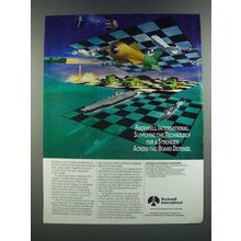 1986 Rockwell International Defense Electronics Divisions Ad