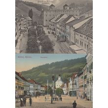 Gmund In Karten Hauptplatz Austria 2x Old Postcard s