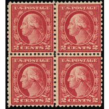 540, Mint 2¢ F/VF NH Block of Four Stamps Cat $110.00 - Stuart Katz