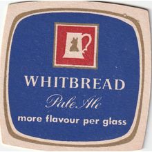 BEER MAT - WHITBREAD BREWERY - PALE ALE - (Cat 135) - (1967)