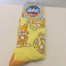 NEW Sonic the Hedgehog Tails Unisex Crew Socks Size 10-13