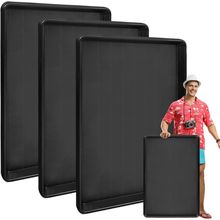 3Pcs Extra Large Auto Oil Drip Pan- 35.4 X 24 X1.6 Inches Oil Drip Tray for unde