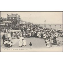 The Parade and Beach, Deal, Kent, c.1905-10 - Lévy Postcard LL13