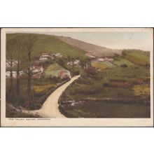 The Valley, Seaton, Cornwall, 1927 - SW Pearce Postcard