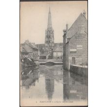 L'Église vue des Quais, Harfleur, c.1905-10 - Le Deley CPA ELD7