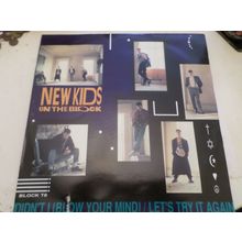 New Kids On The Block – 1990 12" Vinyl - Didn't I / Let's Try It Again