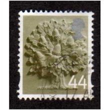 ENGLAND 44P 'OAK TREE' (EN11) FINE USED (EBID25029)