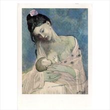 MATERNITY Pablo Picasso Postcard Paris Collection