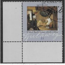 GER 2008 €0.55 'CARL SPITZWEG' (CORNER MARGIN) FINE USED (EBID54-016)