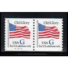 2890 32c G Old Glory Very Fine MNH CNP Left A1324 PA1524