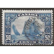 Canada 1929 SG284 50c Blue Fine Used ..