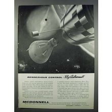 1962 McDonnell Gemini Ad - Rendezvous Control