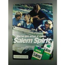1982 Salem Cigarettes Ad - You've Got What It Takes