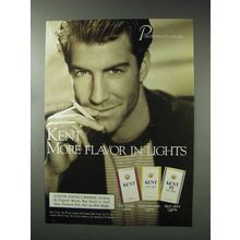 1993 Kent Lights Cigarettes Ad - Portraits of Pleasure