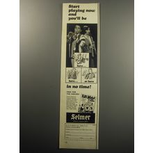 1967 Selmer Instruments Ad - Start playing now and you'll be