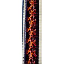 Jimi Hendrex. Pk MTP - C055C . 1 STRIP OF 5 - 35MM FILM CELLS. A very rare strip