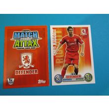 Chris Riggott - Middlesbrough - Match Attax 2007/08 Football Card