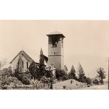 Bloemfontein Cathedral South Africa Real Photo Old Postcard