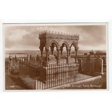 Grace Darling's Tomb Bamburgh Postcard RP Northumberland 25885