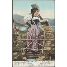 Berner-Tracht - Costume Bernois, 1903 - Künzli AK
