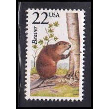 2316 22c Beaver Fine MNH V3898