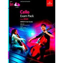Abrsm Exam Pieces Cello Exam Pack From 2024, Initial Grade, Cello Part, Piano Ac