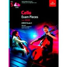 Abrsm Exam Pieces Cello Exam Pieces From 2024, Abrsm Grade 5, Cello Part, Piano