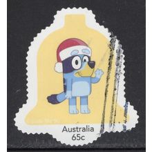 AUSTRALIA: 2024, MERRY CHRISTMAS BLUEY, USED SELF-ADHESIVE MY STAMP. 109