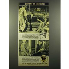 1941 Ethyl Gasoline Ad - Emblems of Excellence