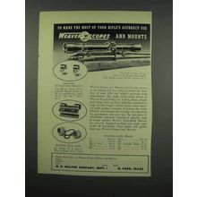 1952 Weaver K4 Scope Ad - Make The Most Of